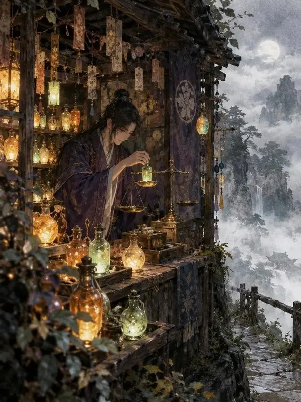 《换魄店主》封面：他换的不是魂魄，是还没说完的话
