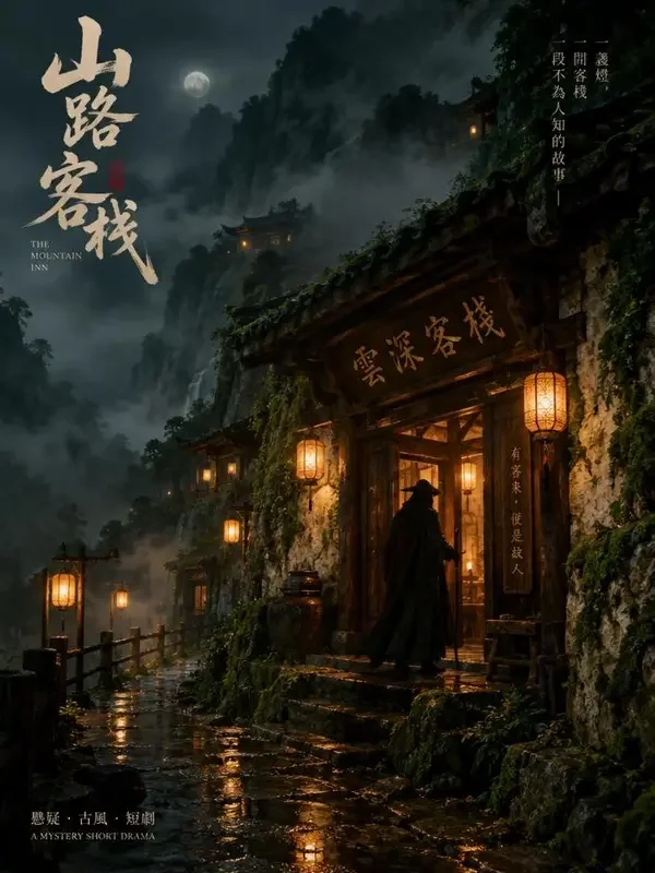 《山路有灯》封面：本站精选剧目 · 狐火与驿馆的第一盏灯
